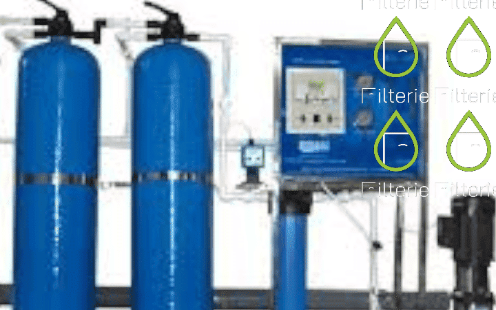 Water purification plant 10 meters