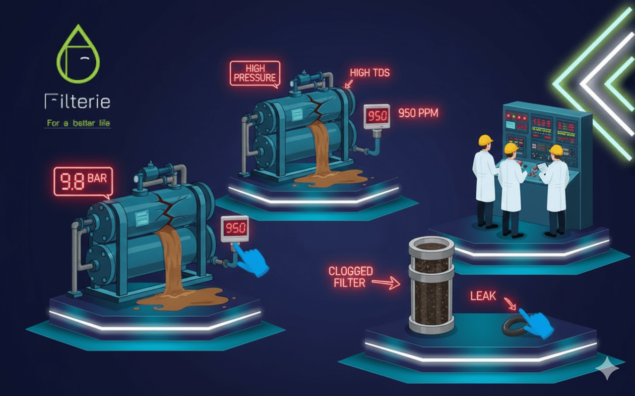 صيانة محطات تحلية المياه